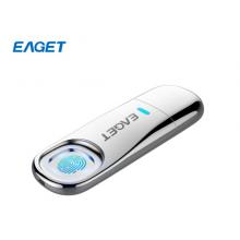 忆捷（EAGET）128GB USB3.0 FU60 指纹加密U盘 隐私安全保护 商务办公优盘