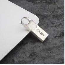 忆捷（EAGET）32GB USB3.0 U盘 U20迷你款 珍珠镍色 全金属高速读写防水防尘优盘