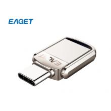 忆捷（EAGET）64GB Type-C USB3.1 手机U盘 CU20高速全金属双接口手机电脑多用车载优盘