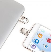 忆捷（EAGET）64GB Type-C USB3.1 手机U盘 CU20高速全金属双接口手机电脑多用车载优盘