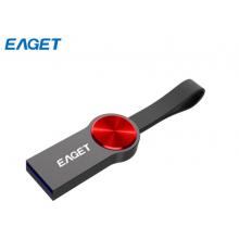 忆捷（EAGET）64GB USB3.0 高速读写U盘 U80 金属U盘 防尘防水迷你优盘 锖红色