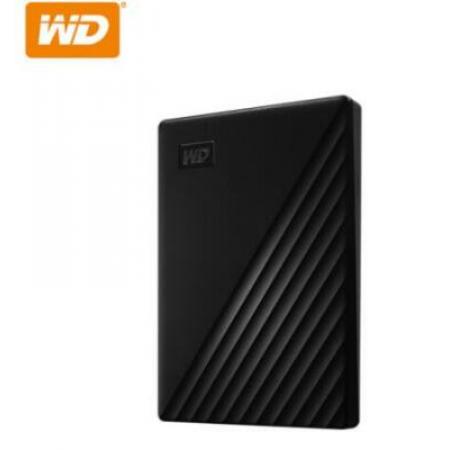 西部数据(WD)4TB USB3.0移动硬盘My Passport随行版 2.5英寸 黑色(密码保护 自动备份)WDBPKJ0040BBK