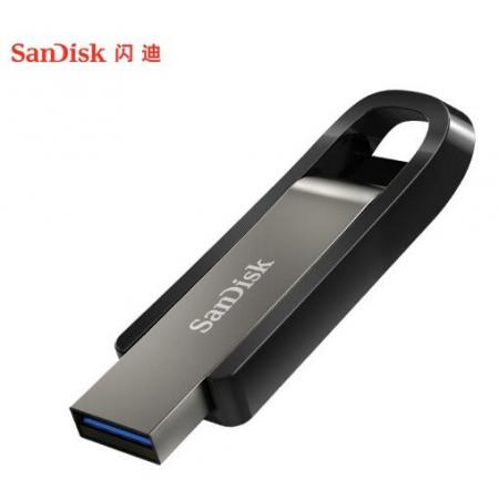 闪迪(SanDisk)64GB USB3.2至尊极速U盘 CZ810读速高达400MB/s 写100MB/s