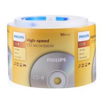 飞利浦（PHILIPS）CD-R光盘/刻录盘 52速700M 桶装50片