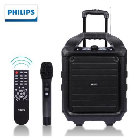 飞利浦 PHILIPS SD75 蓝牙音箱户外拉杆便携式大功率