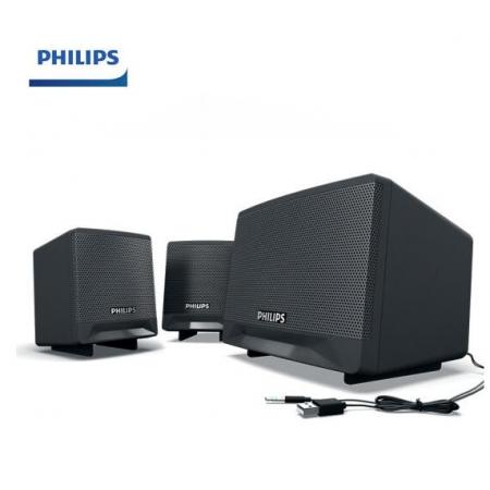 飞利浦 PHILIPS SPA331音箱电脑音响 小音箱超重低音喇叭多媒体迷你音响2.1