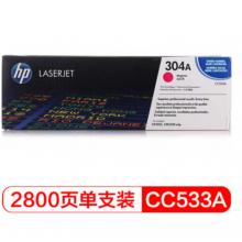 红色硒鼓 惠普（HP）Color LaserJet CC533A