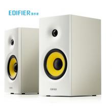 漫步者（EDIFIER）R1080BT 2.0声道 电脑音箱 多媒体音箱 蓝牙音箱 木质音响 白色