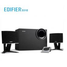 漫步者 （EDIFIER）R201T 北美版 蓝牙版 多媒体音箱 2.1声道 蓝牙音箱 音响 电脑音箱 黑色