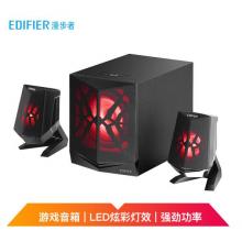 漫步者 （EDIFIER） X2 2.1声道多媒体有源蓝牙音箱 桌面电脑音箱 黑色