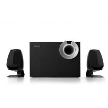 漫步者（EDIFIER）R201BT 多媒体音箱 2.1声道 蓝牙音箱 音响 电脑音箱 黑色
