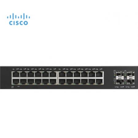 思科（CISCO）SG220-28MP-K9-CN 24口千兆全POE可管理 交换机