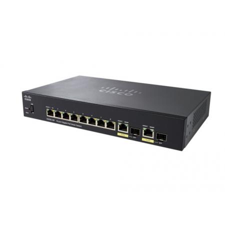 思科（CISCO）SG250-10P-K9-CN 智能交换机