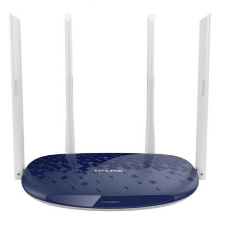 TP-LINK TL-WDR5610宝蓝AC1200 5G双频智能无线路由器 四天线智能wifi 稳定穿墙高速