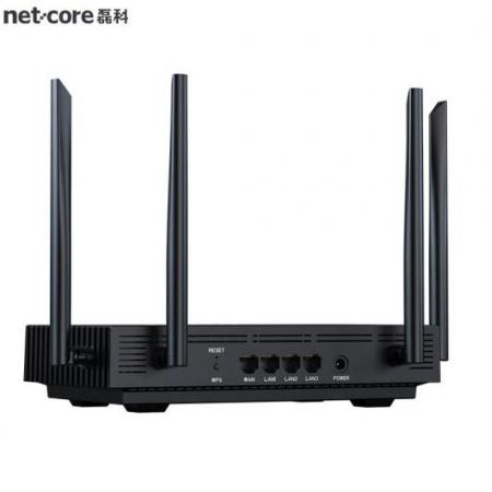 磊科（netcore）N6 WiFi6路由器 千兆5G双频高速网络无线路由支持IPv6 1800M路由器
