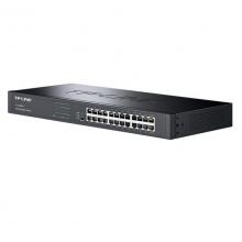 TP-LINK 云交换TL-SG2024 24口全千兆Web网管 云管理交换机 企业级交换器 监控网络网线分线器 分流器