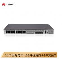 华为（HUAWEI）企业级12口百兆以太网+12口千兆以太网+4口千兆光 交换机-S5735S-L24FT4S-A