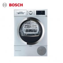 博世 BOSCH 9公斤 除菌烘干 婴幼烘 智能滚筒干衣机 热泵 家居互联（银色）WTU87RH80W