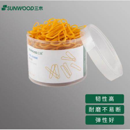 三木(SUNWOOD) 100g通用橡皮筋/橡皮圈/橡胶圈牛皮筋 6382