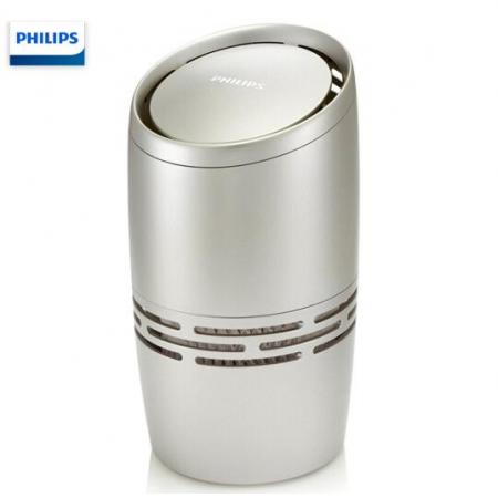 飞利浦(PHILIPS)加湿器 纳米无雾 1.3L加湿量 迷你低噪 办公室空气加湿 HU4706/03金属色