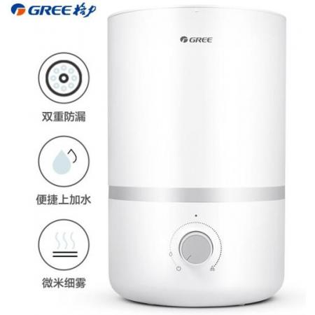 格力（GREE）加湿器 3升低噪 上加水 办公室 带香薰盒 双重防漏水(SC-30X76)