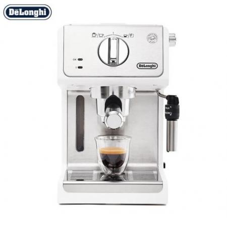 德龙（Delonghi）咖啡机浓缩半自动 15Bar泵压式 ECP35.31.W