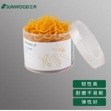 三木(SUNWOOD) 100g通用橡皮筋/橡皮圈/橡胶圈牛皮筋 6382