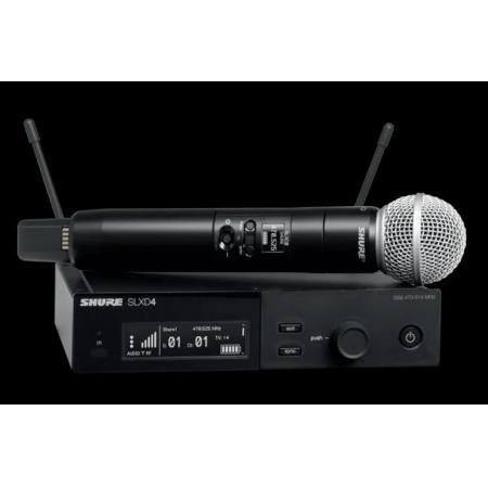 无线单手持话筒 SHURE SLXD24/SM58