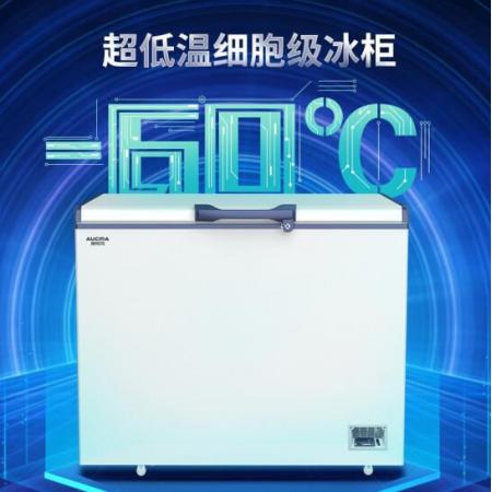 澳柯玛（AUCMA）192升零下60度超低温冰柜 深海海鲜细胞级速冻 电脑控温大容量冷柜 DW/BD-56W192HE