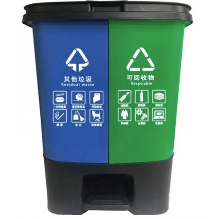 两类回收垃圾桶组合	朴厨	20L
