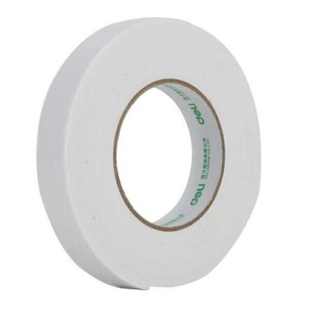 双面胶 得力 30412 24mm*5y*2.5mm 12卷