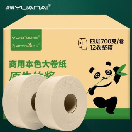 大盘纸	缘爱4层竹浆纸