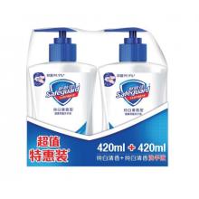 洗手液	舒肤佳	抑菌洗手液柠檬清新420ml+纯白清香420ml特惠装