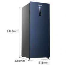 容声（Ronshen） 158升一级能效冰柜 办公室冷冻柜 风冷无霜除菌净味 电脑控温BD-158WRSY