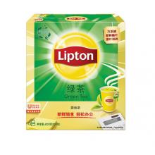 立顿Lipton 绿茶 办公室下午茶包 非独立袋泡 茶叶 2g*100