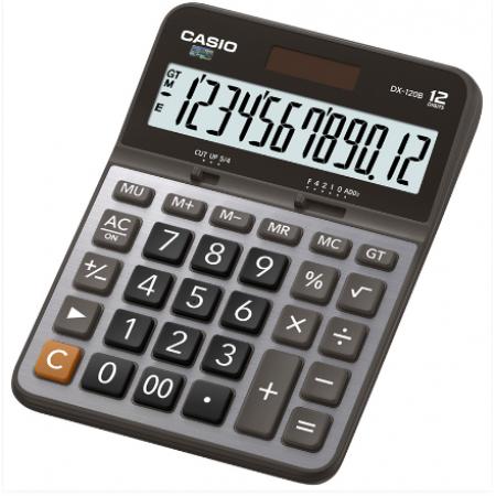 计算器	卡西欧（CASIO）DX-120B商务计算器 大型机 灰色