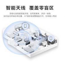 华为全屋WiFi6套装3000M全千兆网口APP管理家用大户型适用90-120㎡ 3个11SW闪耀金色86面板AP+4口POE交换机