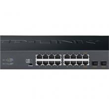 TP-LINK 云交换TL-SG2218 16口全千 兆Web网管 云管理交换机 +2个千兆SFP端口 企业级 监控网络 网线分线器