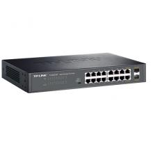 TP-LINK 云交换TL-SG2218P 全千兆18口Web网管 云管理PoE交换机 (16PoE口+2千兆SFP) 企业级分流器 分线器