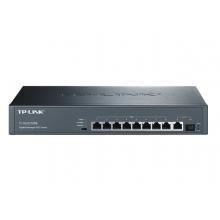 TP-LINK 云交换TL-SG2210PE 10口全千兆Web网管 云管理 PoE交换机 (8PoE口+1千兆口+1千兆SFP) 企业级分流器