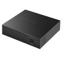 TP-LINK 5口千兆PoE交换机 4口PoE 非网管交换机 监控网络网线分线器 企业级交换器 分流器 TL-SG1005P