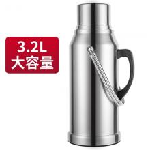 天喜（TIANXI） 3.5L 保温壶暖壶大容量精钢水壶玻璃内胆暖瓶 开水瓶