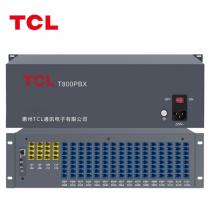 TCL 集团程控电话交换机 16进96出电话机交换机IVR语音导航二次来显电话秘书办公商用T800 A4-16/96