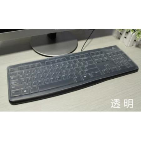 麒枫尚适用罗技键盘膜MK295 MK270键盘保护贴膜Logitech台式机K270无线键盘防尘罩 透明