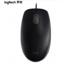 罗技（Logitech）有线鼠标 M100r