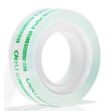 得力(deli) 易撕透明高粘文具胶带/小胶带 12mm*30Y(27.3m） 单卷装