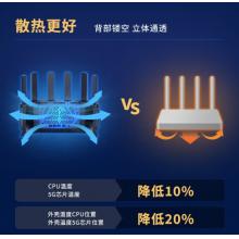 新华三（H3C）NX54千兆Wi-Fi6路由器 5400M无线速率 5G双频 立式造型家用路由器穿墙大覆盖