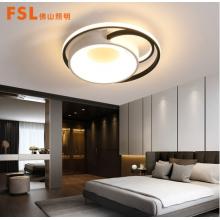 佛山照明（FSL）吸顶灯LED卧室灯北欧后现代铁艺灯具双色调光FEX50426/36W圆