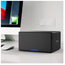 奥睿科（ORICO）硬盘盒硬盘柜3.5英寸Type-C SSD固态/机械移动SATA存储外置盒子铝合金八盘位NS800C3