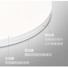 飞利浦 PHILIPS 吸顶灯客厅卧室吸顶灯书房现代简约调光调色吸顶灯 简斌圆形36W白色（不含遥控需另购）